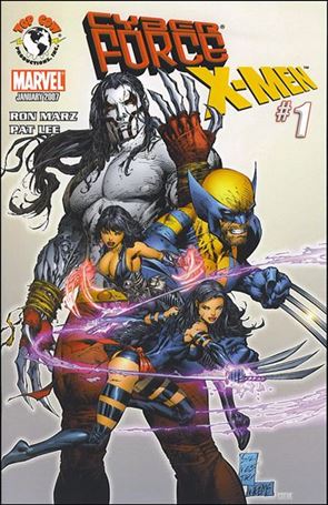 Cyberforce/X-Men issue 1 Marc Silvestri Cover