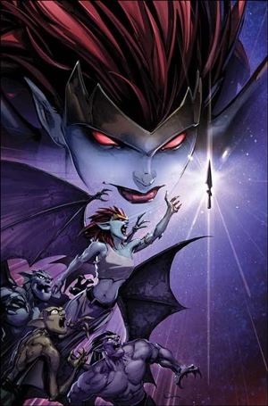 Gargoyles: Quest issue 1-J Clayton Crain Premium Metal Cover