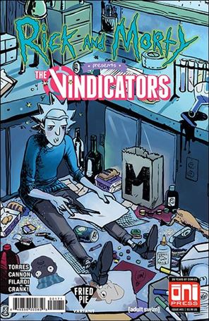 Rick and Morty Presents: The Vindicators issue 1-C Emmett Helen Fried Pie Cover