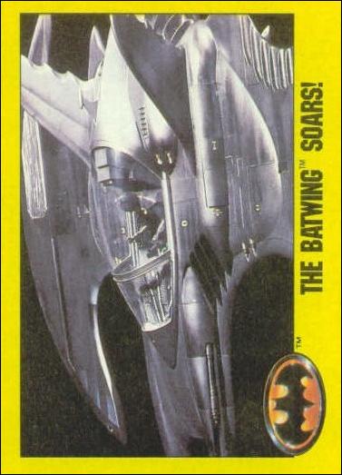 Batman: Series 2 (Base Set) card 195 The Batwing Soars!