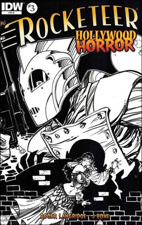 Rocketeer: Hollywood Horror issue 3-B Walt Simonson 1:10 Black & White Cover