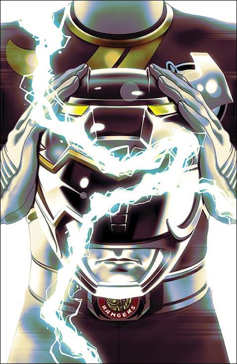 Mighty Morphin Power Rangers issue 118-G Goñi Montes Unlockable Virgin "Helmet" Cover