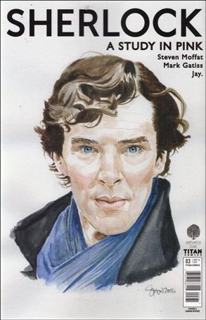 Sherlock: A Study in Pink issue 3-C Simon Myers Cover