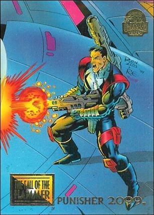 Marvel Universe: Series 5 (Base Set) card 87 Punisher 2099