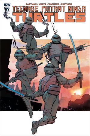 Teenage Mutant Ninja Turtles (2011) issue 87-C Michael Dowling 1:10 Cover