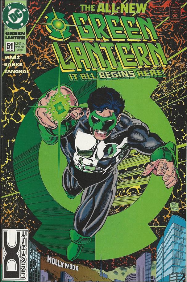 Green Lantern (1990) issue 51-C DC Universe UPC (2nd Printing)