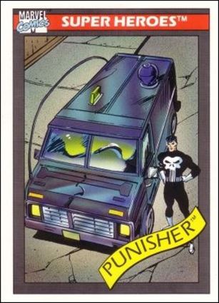 Marvel Universe: Series 1 (Base Set) card 44 Punisher's Battle Van