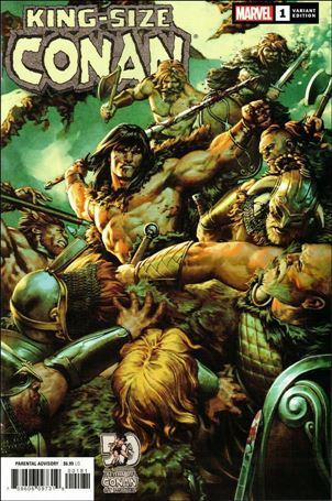 King-Size Conan issue 1-H Jesus Saiz 1:200 Cover