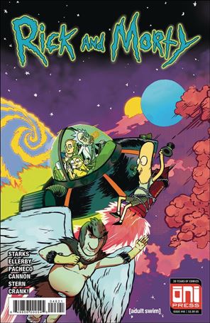 Rick and Morty (2015) issue 46-B James Harvey Cover