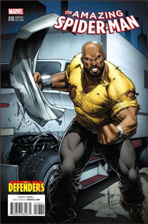 Amazing Spider-Man (2015) issue 18-B Dale Keown Defenders Cover