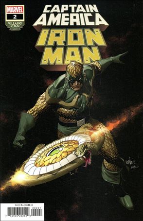 Captain America / Iron Man issue 2-B Leinil Francis Yu Villains' Reign Cover