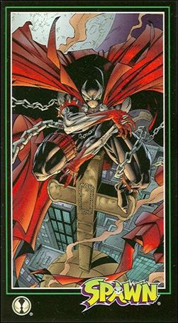 Spawn: Widevision (Base Set) card 67 Spawn on the Chruch Steeple