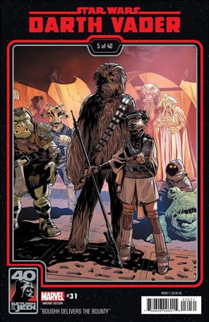 Star Wars: Darth Vader issue 31-C Chris Sprouse ROTJ 40th Anniversary Cover