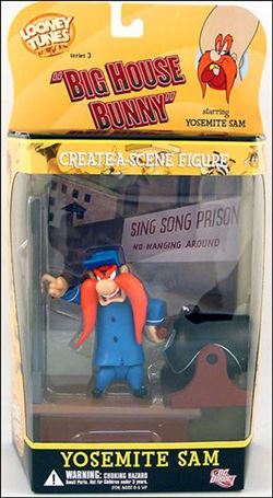 Looney Tunes (Series 3) figure 2 Big House Bunny: Yosemite Sam