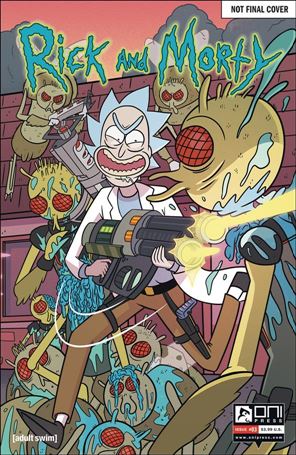 Rick and Morty (2015) issue 3-E Marc Ellerby/Sarah Stern 50th Issue Special Cover