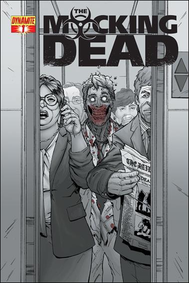 Mocking Dead issue 1-B Max Dunbar Subscription Cover