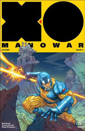 X-O Manowar (2017) issue 1-B Kenneth Rocafort Cover