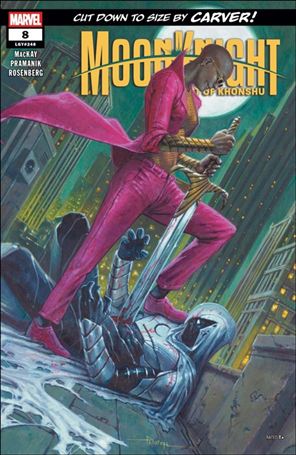 Moon Knight: Fist of Khonshu issue 8 Davide Paratore Cover