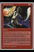 Magic the Gathering: 5th Edition (Base Set) card 264 Pyrotechnics