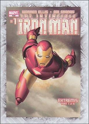 Marvel Beginnings: Series 2 (Breakthrough Issues Comic Cover Subset) card B-88 Iron Man Vol. 4 #1