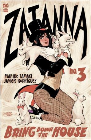 Zatanna: Bring Down the House issue 3-B Terry Dodson Cardstock Cover