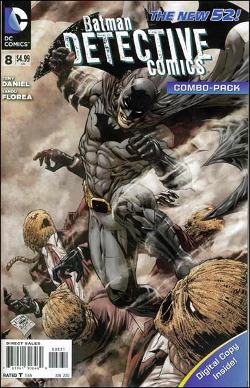 Detective Comics (2011) issue 8-C Unbagged Tony Daniel Cover Combo Pack