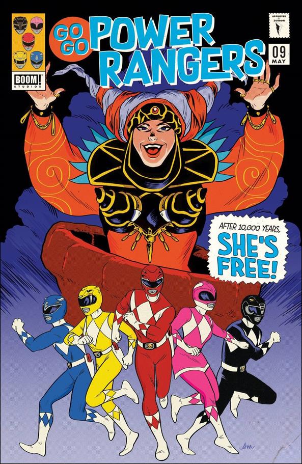 Saban's Go Go Power Rangers issue 9-C Audrey Mok Subscription Cover