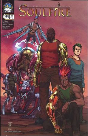 Michael Turner's Soulfire (2009) issue 4-D Marcus To Cover