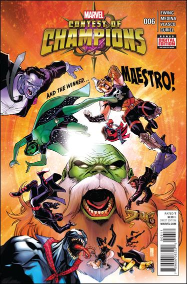 Contest of Champions issue 6 Paco Medina Cover