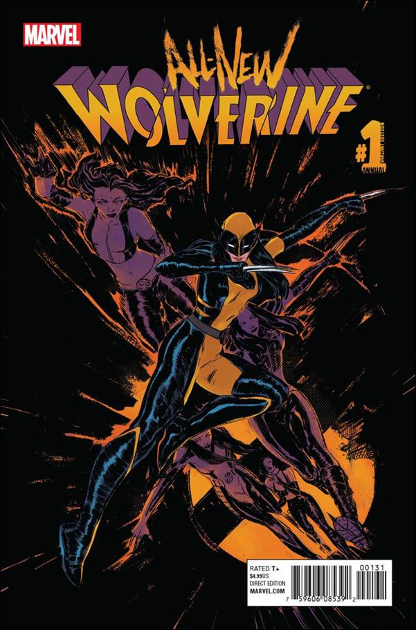 All-New Wolverine Annual issue 1-B Vanesa R. Del Rey Cover