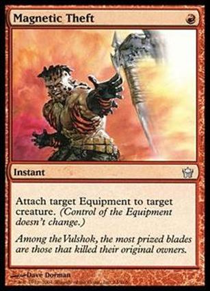 Magic the Gathering: Fifth Dawn (Base Set) card 74 Magnetic Theft