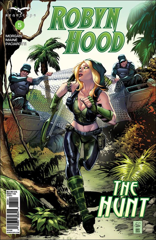 Robyn Hood: The Hunt issue 5-D Anthony Spay Cover