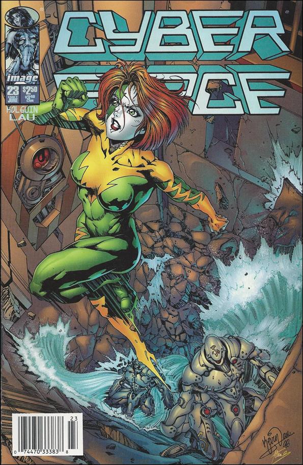 Cyberforce (1993) issue 23-B Newsstand Edition