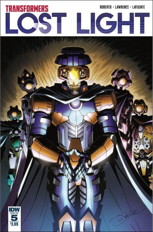 Transformers: Lost Light issue 5 Jack Lawrence Cover