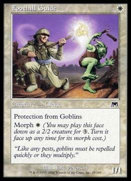 Magic the Gathering: Onslaught (Base Set) card 29 Foothill Guide