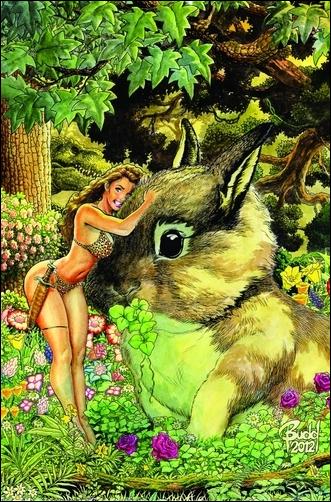 Cavewoman: Bunny Ranch issue 1-B Budd Root Virgin Cover 1/750