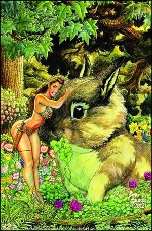 Cavewoman: Bunny Ranch issue 1-B Budd Root Virgin Cover 1/750