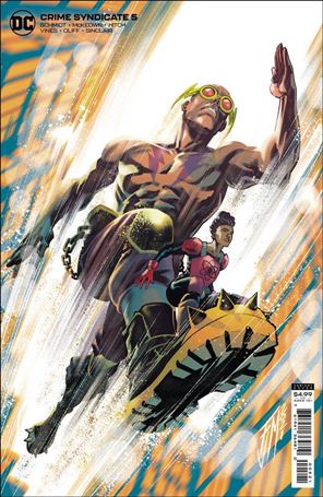 Crime Syndicate issue 5-B Francis Manapul Cardstock Cover