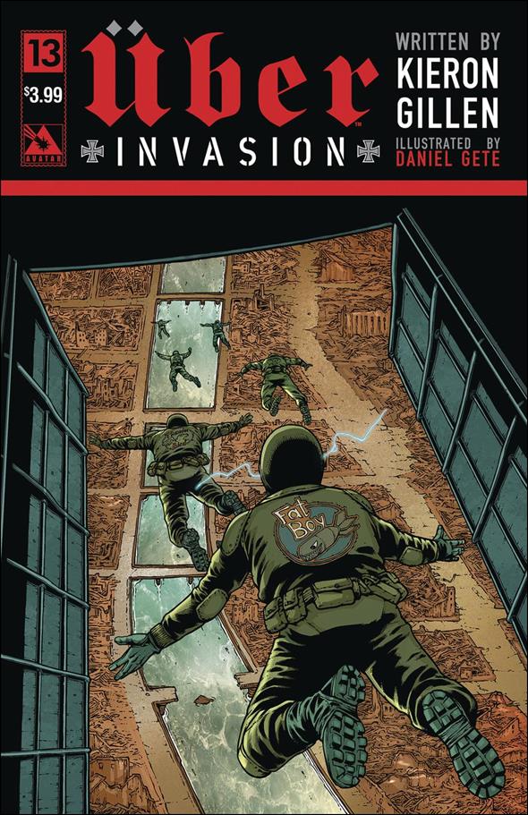 Uber: Invasion issue 13 Daniel Gete Regular Cover