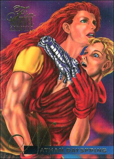 Marvel Annual Flair '95 (Base Set) card 44 Nathan Dayspring
