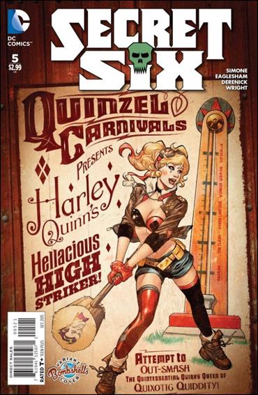 Secret Six (2015) issue 5-B Emanuela Lupacchino Bombshells Cover