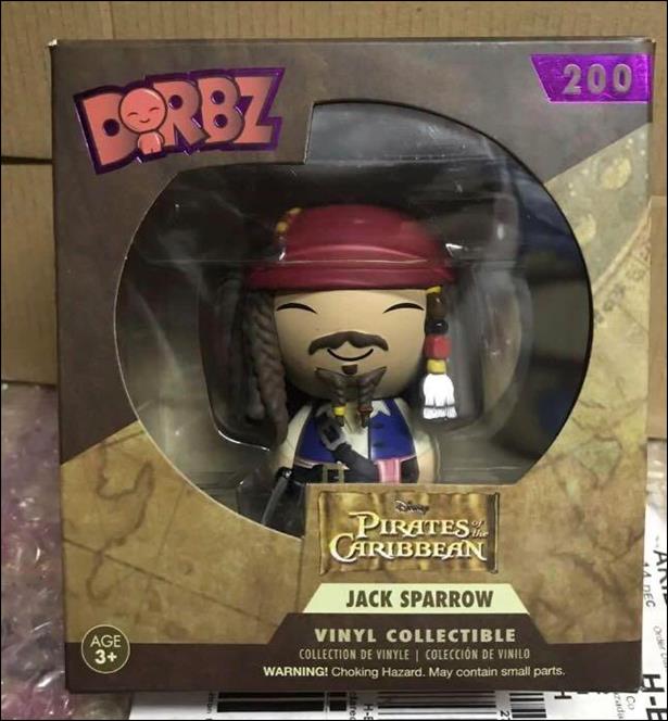 Dorbz figure 200 Jack Sparrow