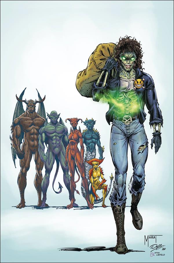 Evil Ernie (2021) issue 5-G Marat Mychaels 1:11 Virgin Cover