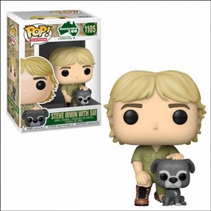 POP! Television figure 1105 Steve Irwin with Sui