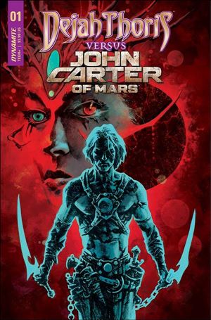 Dejah Thoris Versus John Carter issue 1-F Sebastian Fiumara Cover