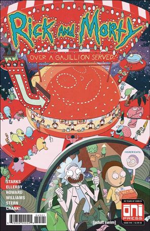 Rick and Morty (2015) issue 45-B James Harvey Cover