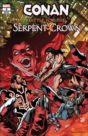 Conan: Battle for the Serpent Crown issue 5-B Mike McKone Cover