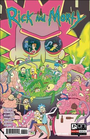 Rick and Morty (2015) issue 38-B Julia Scott Cover