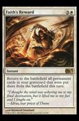 Magic the Gathering: 2013 Core Set (Base Set) card 14 Faith's Reward
