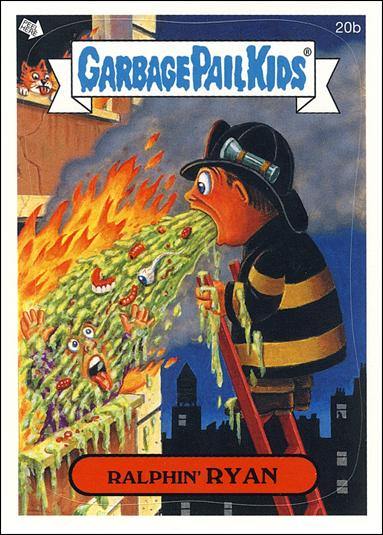 Garbage Pail Kids All-New Series 4 (Base Set) card 20b Ralphin' Ryan